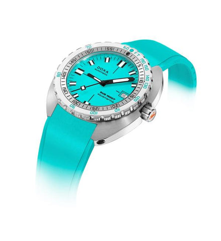 Doxa SUB 1500T Aquamarine Rubber Watch