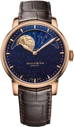 Arnold & Son Watch HM Perpetual Moon Aventurine Limited Edition 1GLAR.A01A