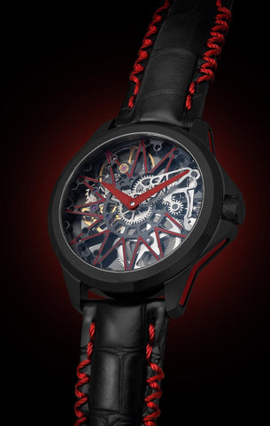 ArtyA Watch Son of Gears Star Red & Black Star