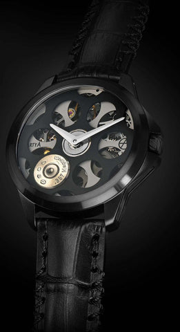 ArtyA Watch Son of a Gun Russian Roulette A1 Black & Grey