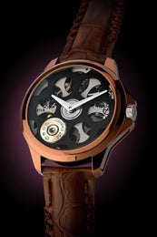 ArtyA Watch Son of a Gun Russian Roulette Choco B&W