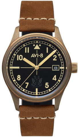 AVI-8 Watch Flyboy Eagle Squadron Bronze AV-4071-01
