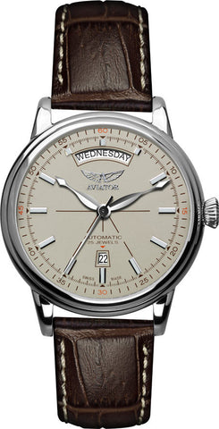 Aviator Watch Vintage Douglas Day Date V.3.20.0.141.4