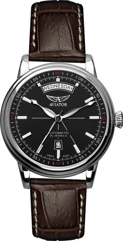 Aviator Watch Vintage Douglas Day Date V.3.20.0.142.4