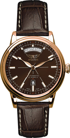 Aviator Watch Douglas Day Date V.3.20.2.226.4