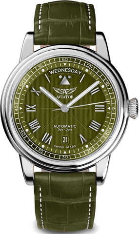 Aviator Watch Douglas Day Date V.3.35.0.278.4