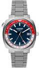 Bamford Watch GMT Steel Red White GMT-SS-NY-RD/WHI