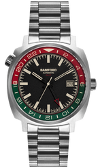 Bamford Watch GMT Steel Italian GMT-SS-ITALIAN