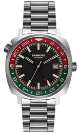 Bamford Watch GMT Steel Italian GMT-SS-ITALIAN