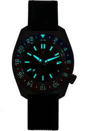 Boldr Watch Globetrotter GMT Blue Black