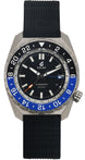 Boldr Watch Globetrotter GMT Blue Black