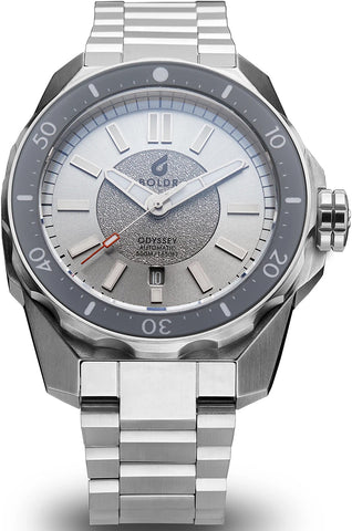 Boldr Watch Odyssey Silver Wave Limited Edition