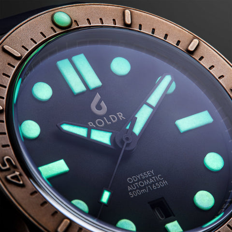 Boldr Watch Odyssey Bronze Slate Grey Limited Edition