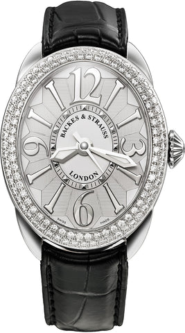 Backes & Strauss Watch Regent Steel 3238 SP RE3238MAD2R.ST.WWA.SP