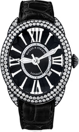 Backes & Strauss Watch Regent Diamond Knight 4452 RE4452MAD2RDK.STPVD.BWR