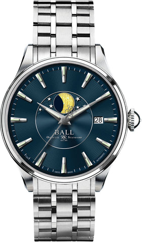 Ball Watch Company Trainmaster Moon Phase NM3082D-SJ-BE