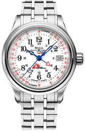 Ball Watch Company Trainmaster Pulsemeter GMT MSF GM1038D-S7J-WH