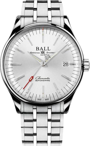 Ball Watch Company Trainmaster Manufacture 80 Hours NM3280D-S1CJ-SL