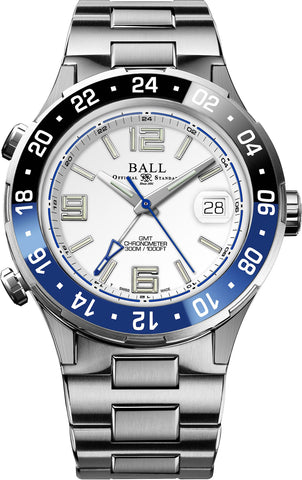 Ball Watch Company Roadmaster Pilot GMT Limited Edition DG3038A-S4C-WH.