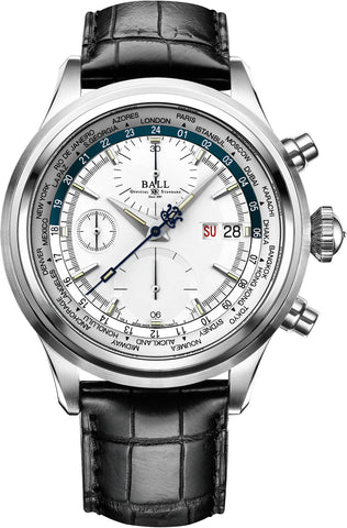 Ball Watch Company Trainmaster Worldtime Chronograph CM2052D-LL1FJ-SLBE