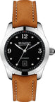 Bremont Watch Solo 32 AJ Black Ladies SOLO-32-AJ/BK/R Tan Leather