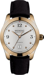 Bremont Watch Solo 32 AJ Rose Gold Ladies SOLO-32-AJ/RG-WH/R Black Nubuck