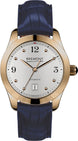 Bremont Watch Solo 32 AJ Rose Gold Ladies SOLO-32-AJ/RG-WH/R Dark Blue Alligator