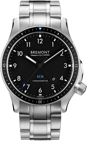 Bremont Watch Boeing Model 1 Black Bracelet BB1-SS/BK/BR