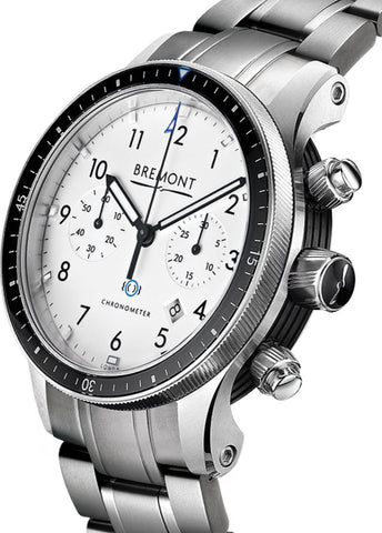 Bremont Watch Boeing Model 247 Chrono White Bracelet