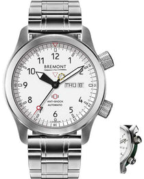 Bremont Watch Martin Baker MBII White Green Bracelet MBII-WH/GN/BR