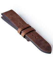 Bremont Leather Strap Vintage Dark Brown 22mm Regular 
