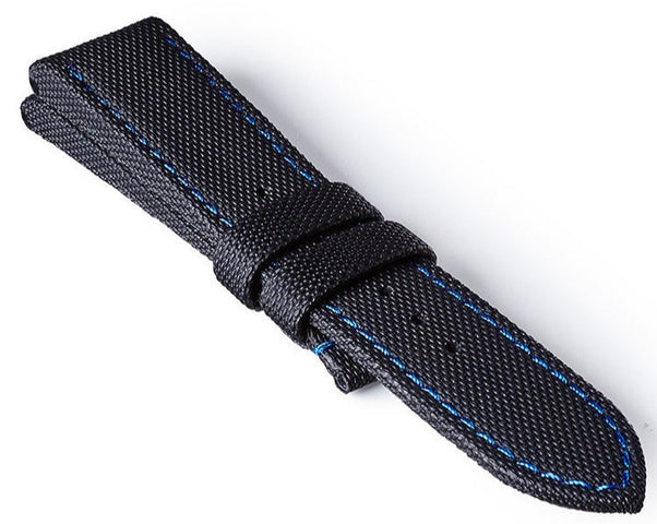 Bremont Seattle Strap Black-Blue 22mm Regular 