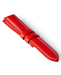 Bremont Leather Strap Red-White 22mm Regular 