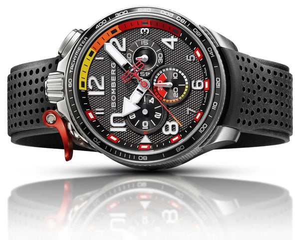 Bomberg Bolt-68 Racing Black & Red Watch
