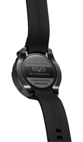 Bomberg Bolt-68 Racing Black & Red Watch