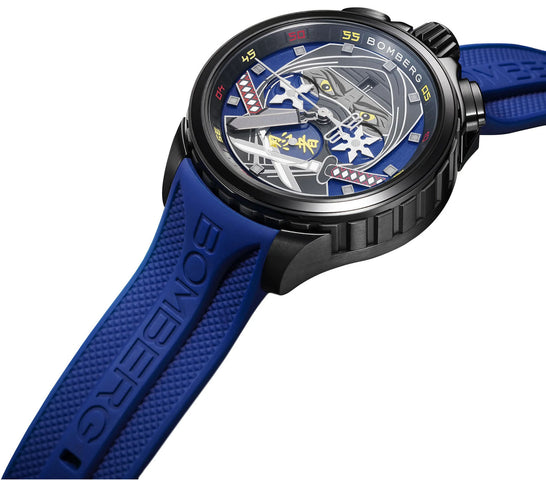 Bomberg Bolt-68 Ninja Blue Limited Edition Watch
