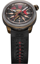 Bomberg Watch BB-01 Auto Spartan Red Black Limited Edition