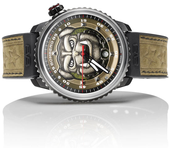 Bomberg BB-01 Auto Military Bulldog Limited Edition Watch