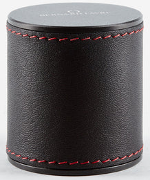Bernard Favre Watchmakers Eye Loupe Red Tool Black Aluminium With Black Leather Red Stitching