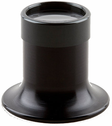 Bernard Favre Watchmakers Eye Loupe Black Tool Silver Aluminium With Green Leather