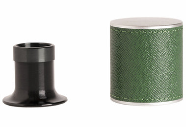 Bernard Favre Watchmakers Eye Loupe Black Tool Silver Aluminium With Green Leather 151.99.60/1010