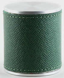 Bernard Favre Watchmakers Eye Loupe Black Tool Silver Aluminium With Green Leather