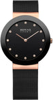 Bering Watch Ceramic Black Mesh 11435-166