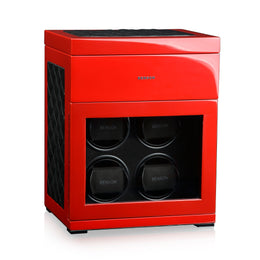 Benson Watch Winder Black Series 4.16 LE Red/black leather