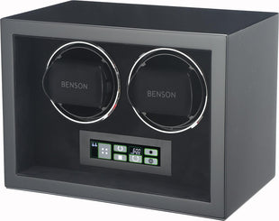 Benson Watch Winder Compact Double 2.BS Black Compact Double 2.BS