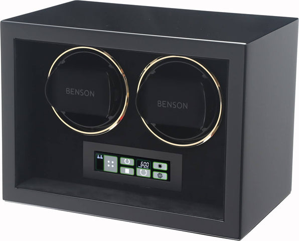 Benson Watch Winder Compact Double 2.BG Black Compact Double 2.BG