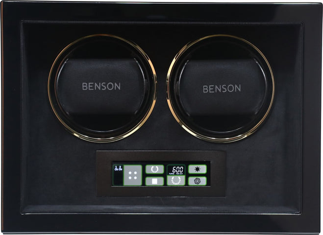 Benson Watch Winder Compact Double 2.BG Black