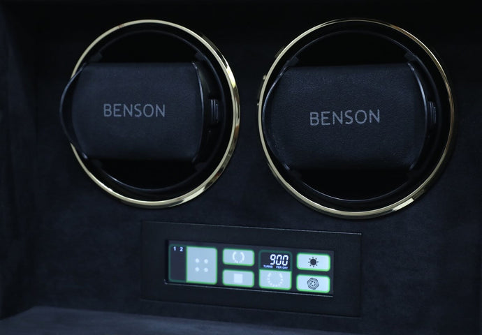 Benson Watch Winder Compact Double 2.BG Black
