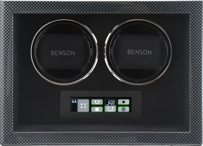 Benson Watch Winder Compact Double 2.CF Carbon