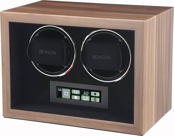 Benson Watch Winder Compact Double 2.WAS Brown Compact Double 2.WAS